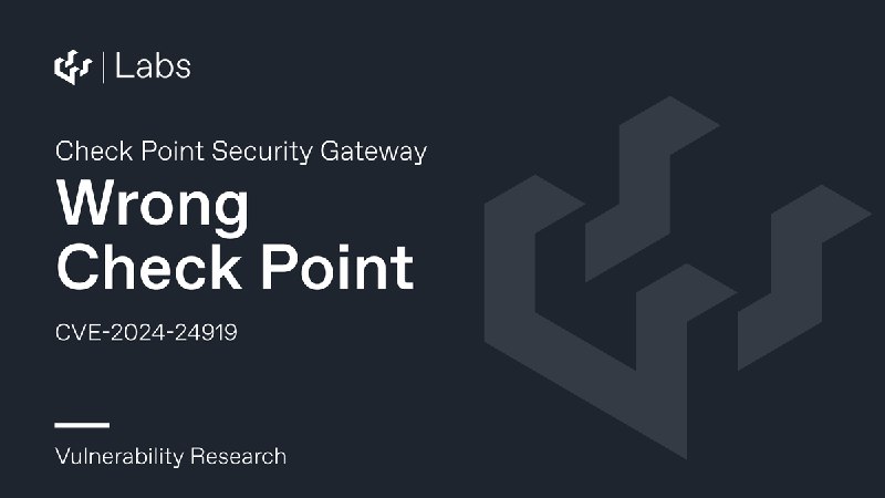 Check Point - Wrong Check Point (CVE-2024-24919)